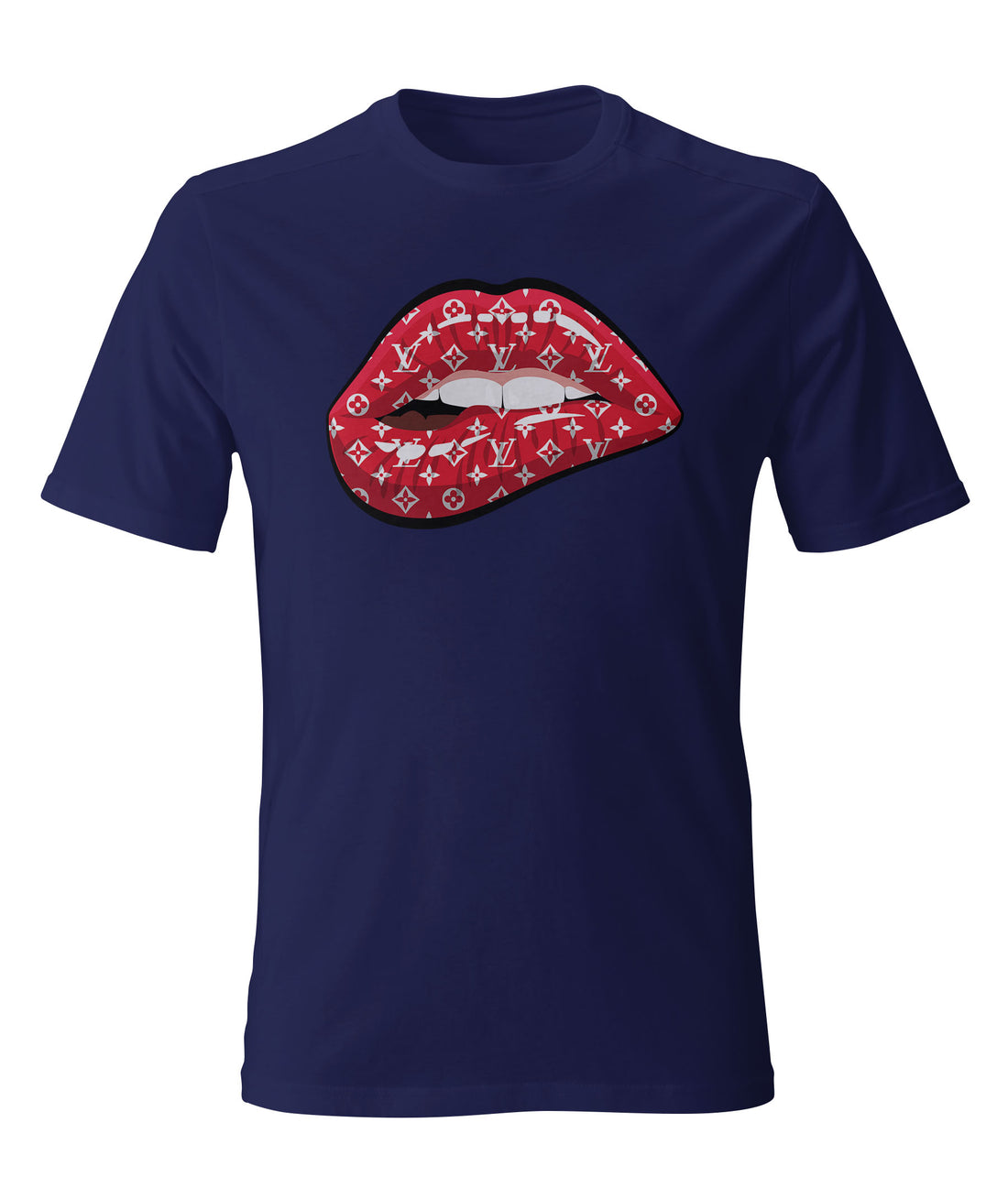 Red Lips Louis Vuitton Tee