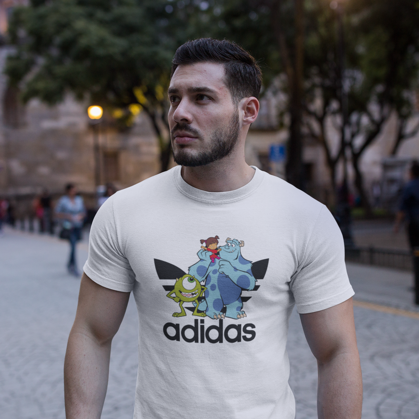 <img src="https://www.eastcoastclothing.co.uk/images/monsters-inc-adidas-tee.jpg" alt="Monsters Inc x Adidas Tee by East Coast Clothing">