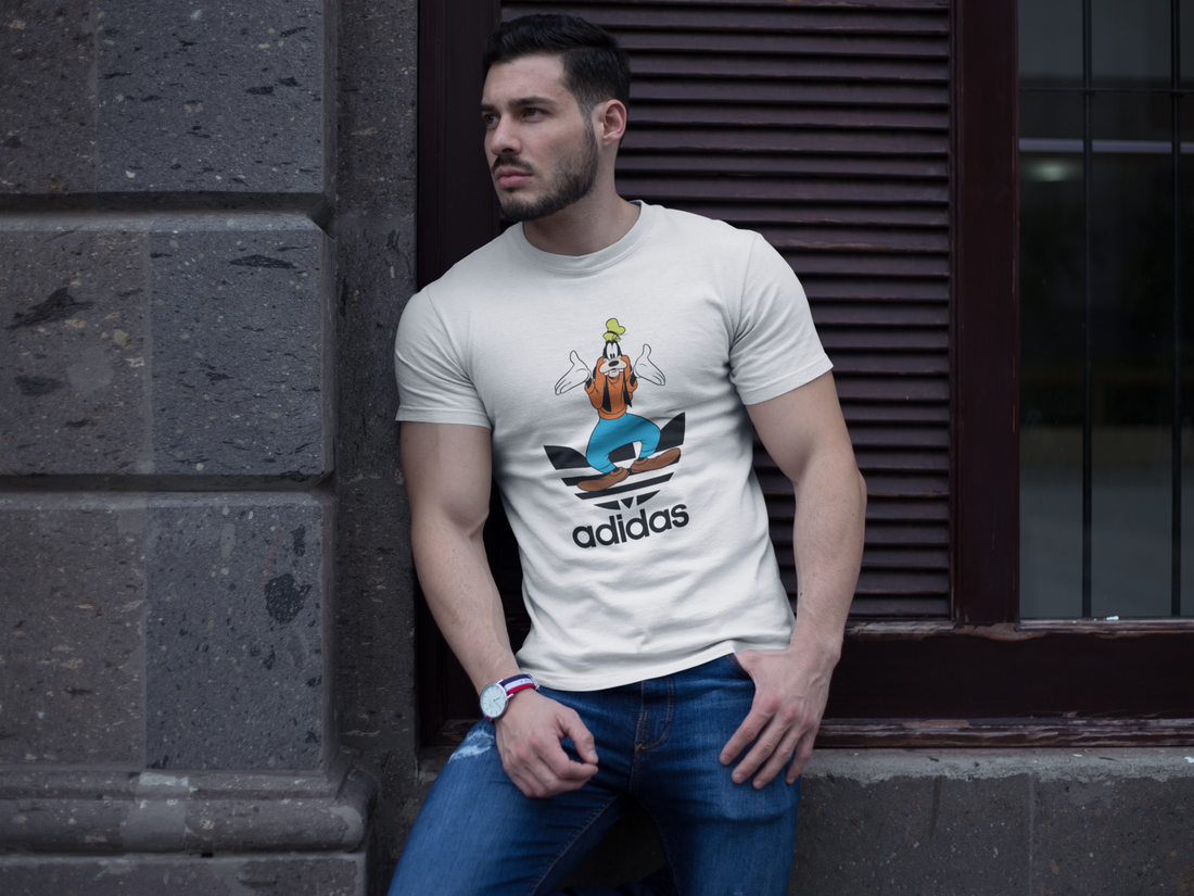 <img src="https://www.eastcoastclothing.co.uk/images/goofy-adidas-tee.jpg" alt="Goofy x Adidas Tee by East Coast Clothing">