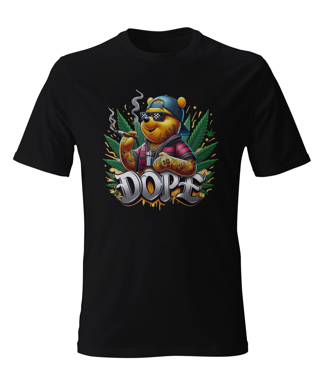 Stoner Pooh Bear Tee