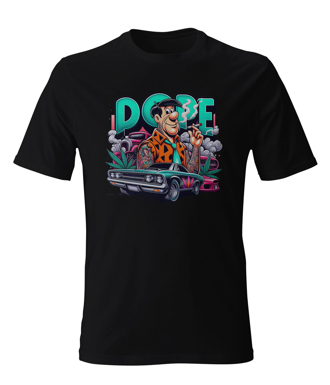 Stoner Fred Flintstone Tee