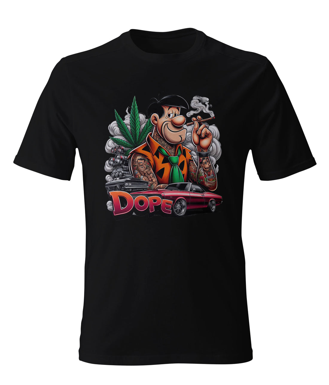 Fred Flintstone Stoner Tee