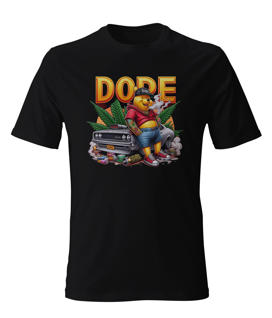 Winnie the Pooh Stoner Dope Tee